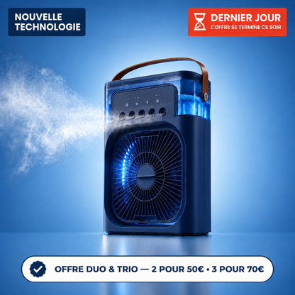 AirFresh — Refroidisseur d'Air Portable avec Brumisation
